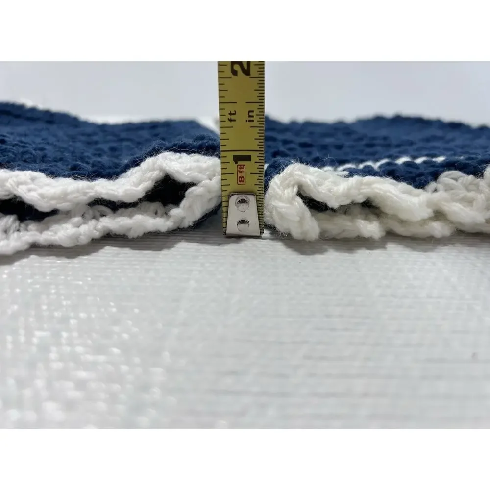 Hand Crocheted Double Thick Hot Pad Pot Holder Pair‎ VTG Granny Core Underwear